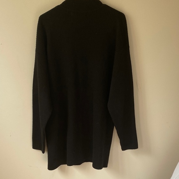 Diane Von Furstenberg Black Turtleneck Sweater - Picture 3 of 4